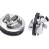 Osculati Flush pull latch AISI316 w/stop with lock