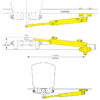 Controale hidraulice SeaStar Outboard hidraulice / Montaj lateral