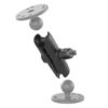 RAM Double Socket Arm – B Size Medium
