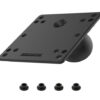 RAM 100x100mm VESA Plate with Ball – D Size