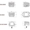 Rigid Industries D-SERIES HYPERSPOT PAIR