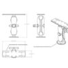 RAM Drill-Down Marine Electronic Mount