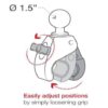 RAM Tough-Claw Small Clamp Ball Base