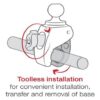 RAM Tough-Claw Small Clamp Base with Ball