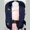 Seasafe Junior 150  Child Self Inflating Automatic Life Jacket Logo BE, Navy