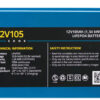 REBELCELL 12V105 EDGE LiFePO4 battery
