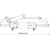 Mavimare Hydraulic Steering Kit for Outboards up to 300 hp Reinforced