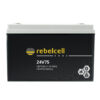 REBELCELL 24V75 EDGE LiFePO4 battery