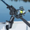 RAM ROD Fishing Rod Double Ball Mount