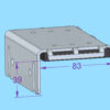 KED Lund 90° / Tracker Adapter KedFlex / KedFlex 2.0