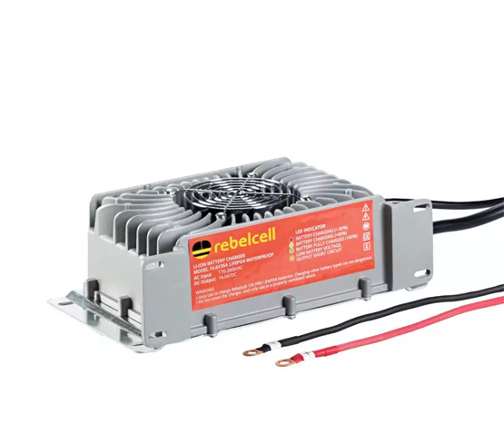 Rebelcell LiFePO4 charger 14.6V35A waterproof IP65
