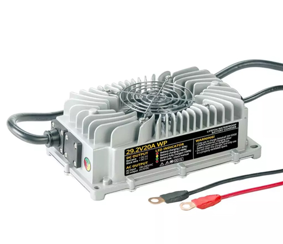 Rebelcell încărcător LiFePO4 29.2V20A waterproof IP65