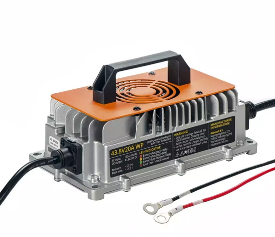 Rebelcell LiFePO4 charger 43.8V20A waterproof IP65