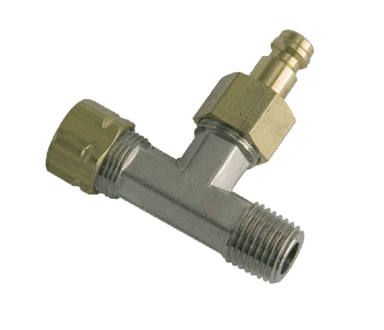 SeaStar Fittingset Bleeder Tee 2 Per Kit