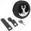 TH-MARINE Locking Anchor Lock – Black w/ Chrome Handle